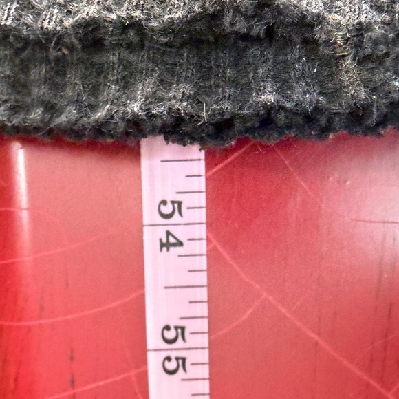 Free People Boho Washed Black Waffle Knit Off Shoulder Maxi Dress Small NWT - Picture 10 of 12